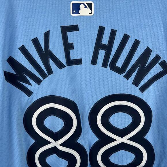 Nike Toronto Blue Jays Mike Hunt #88 Jersey XXL Blue 2024 MLB Custom New - Picture 2 of 9